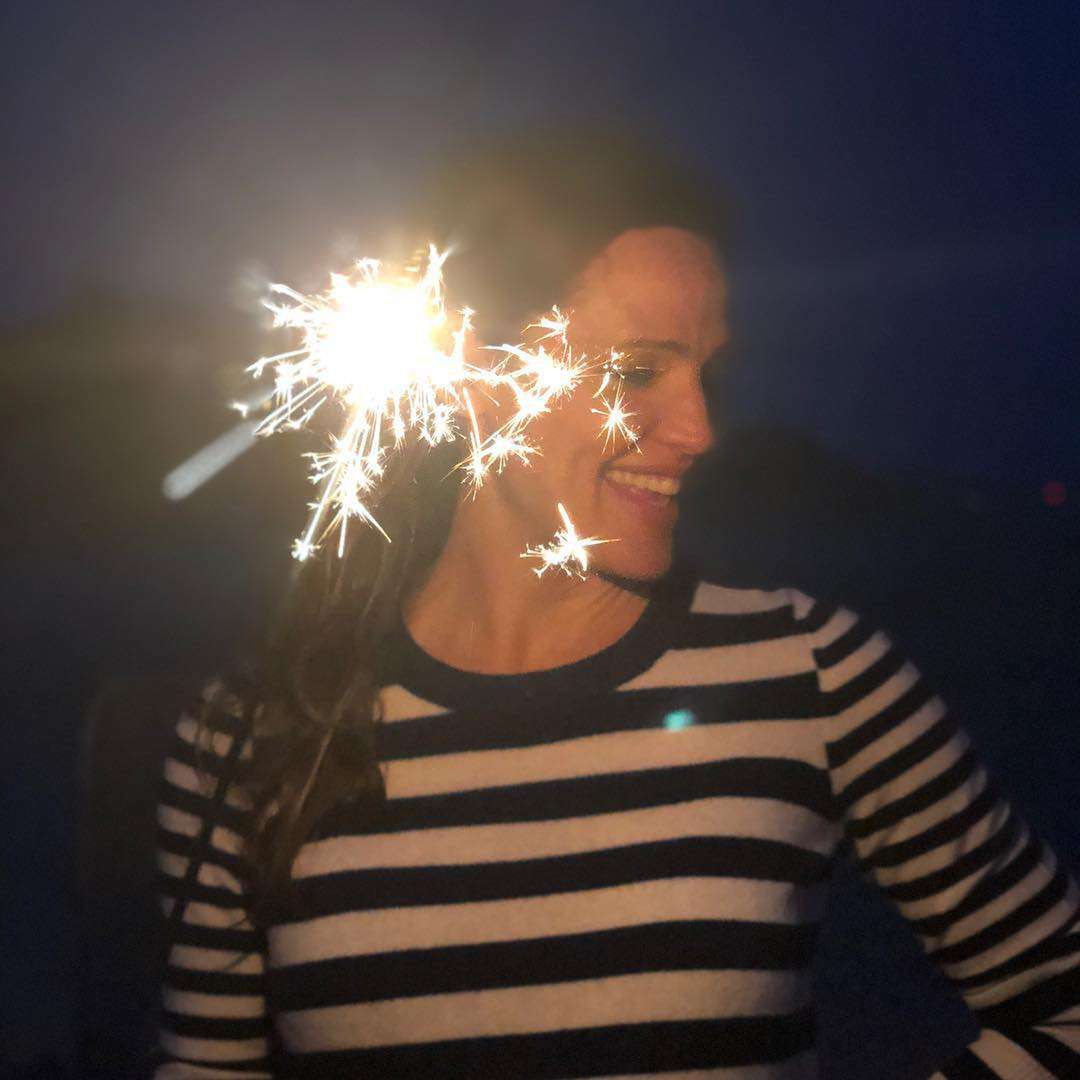 Jennifer Garner - gwiazdy świętowały Sylwestra