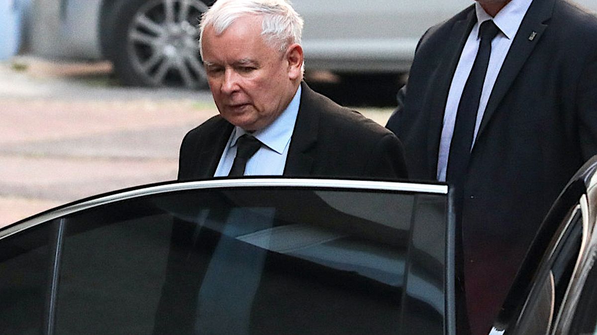 Jarosław Kaczyński z ochroną