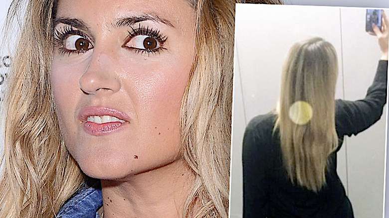 Karolina Szostka pupa złote spodnie