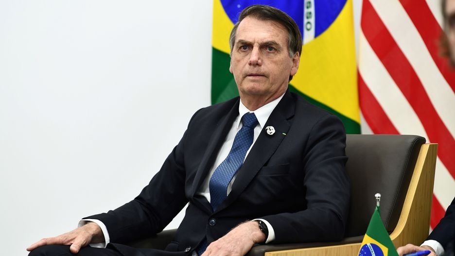 Prezydent Brazylii Jair Bolsonaro