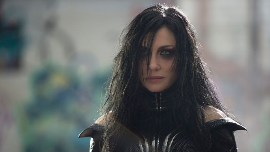 Cate Blanchett jako Hela w filmie "Thor: Ragnarok"