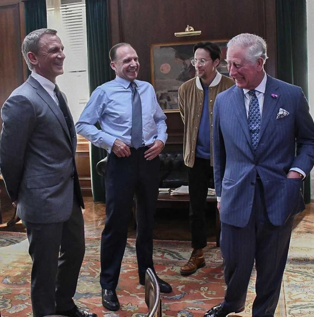 Książę Karol i Daniel Craig - Instagram