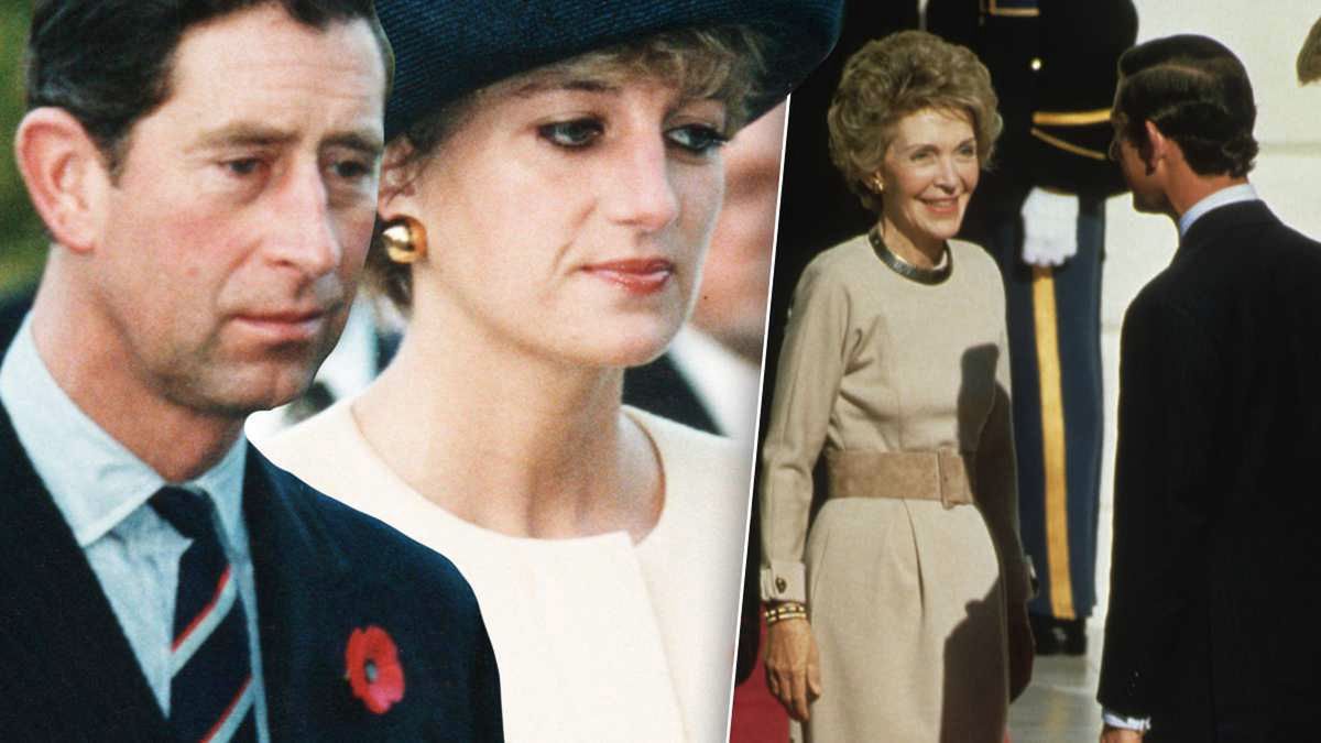 Książę Karol, księżna Diana, Nancy Reagan