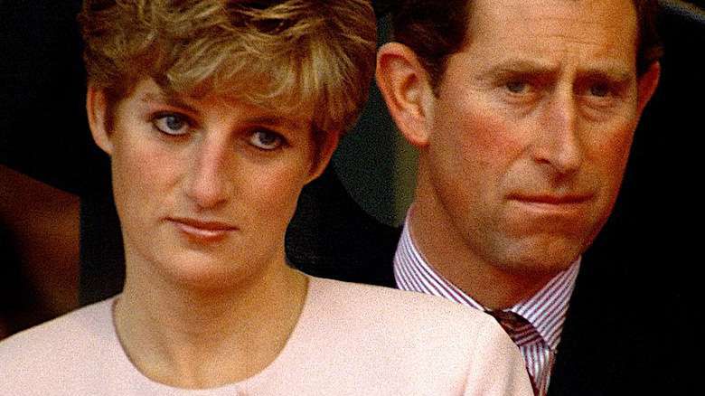 Księżna Diana uderzyła księcia Karola w głowę