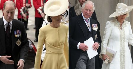 W sieci pojawiło się nagranie z księciem Karolem, Camillą, Williamem i Kate. To, jak przywitali się w katedrze, mówi wszystko o ich relacji