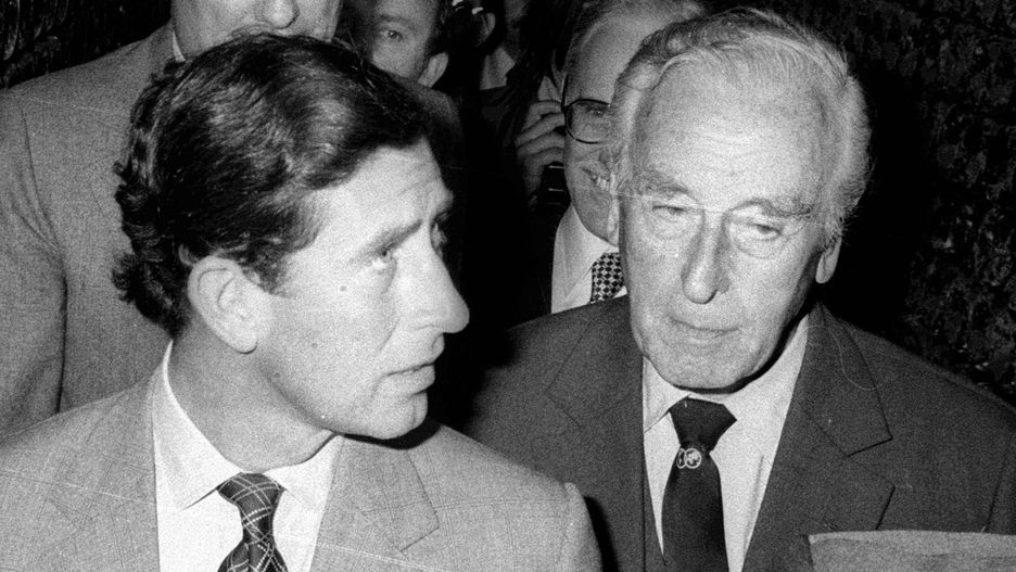Lord Louis Mounttbatten był w życiu księcia Karola jedną z najważniejszych osób