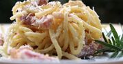 Spaghetti carbonara. Szybki pomysł na obiad.