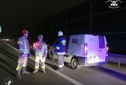 Potrącił strażaka zabezpieczającego wypadek. Policja puściła go wolno