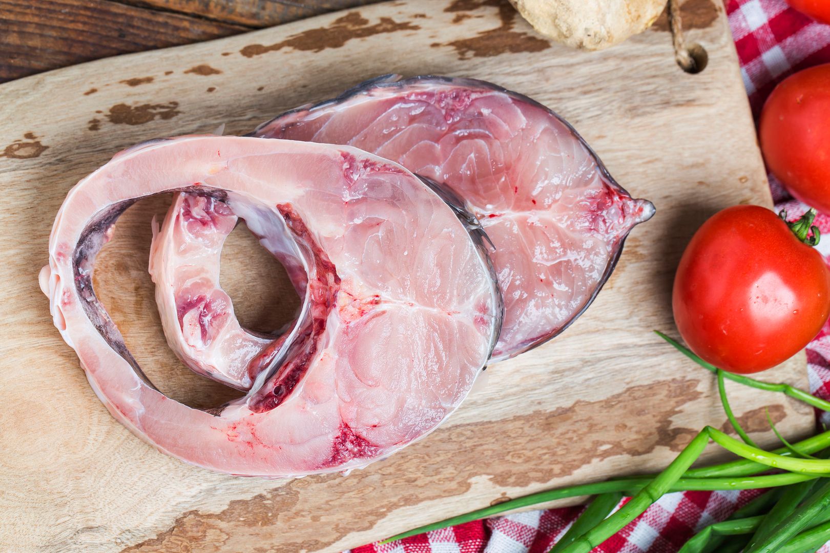 Grass carp fillet 