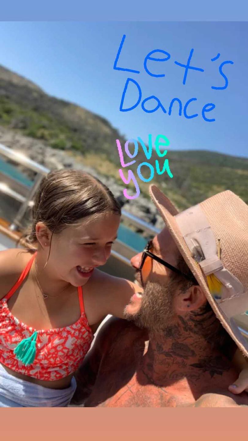 David Beckham i Harper