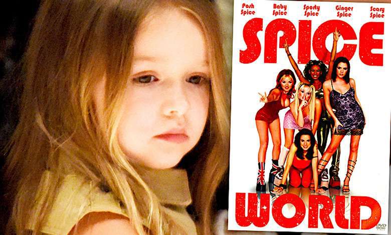 Harper Beckham obejrzała Spice World