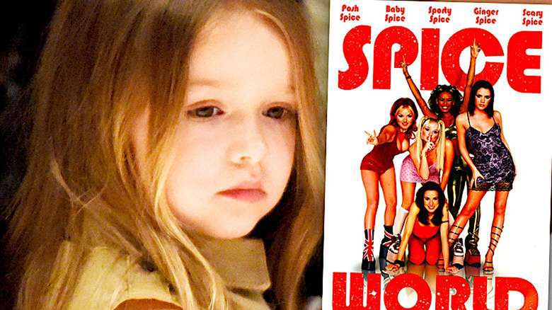 Harper Beckham obejrzała Spice World