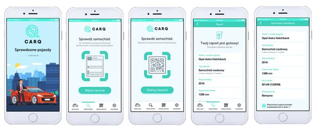 Aplikacja mobilna CarQ.pl 