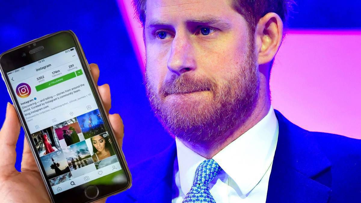 Książę Harry: konto na Instagramie