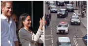 Meghan Markle i książę Harry w ogniu krytyki. Przejechali z eskortą kilkadziesiąt metrów