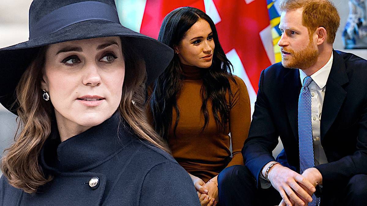 Księżna Kate, Meghan Markle i książę Harry