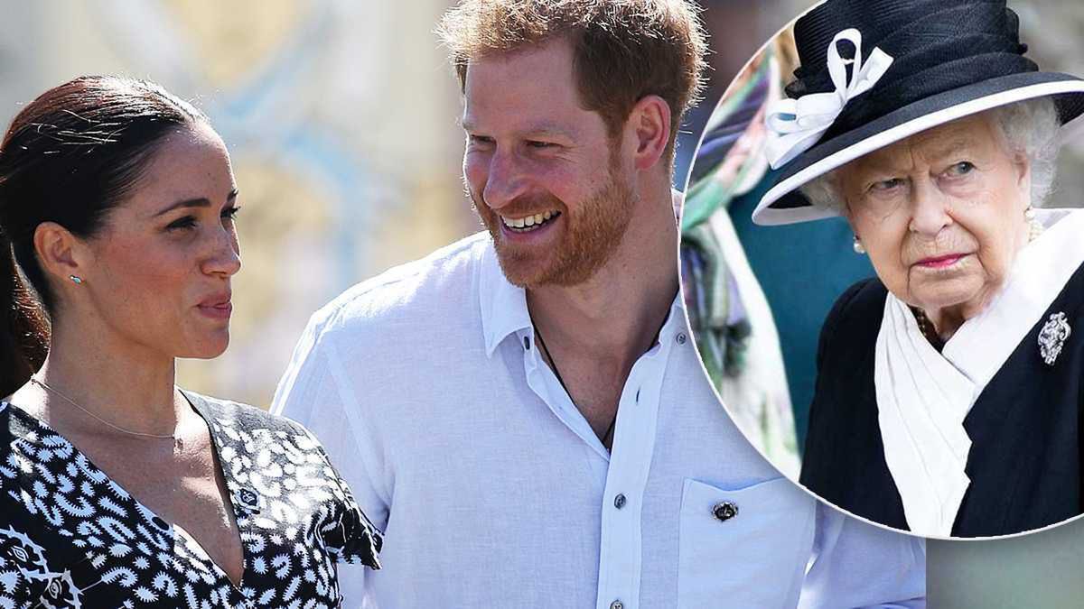 Meghan Markle i książę Harry w Afryce niejednokrotnie złamali królewski protokół. Królowa nie będzie zadowolona