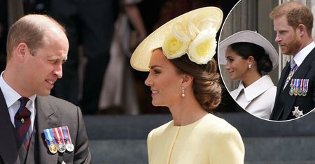 Książę William nie powstrzymał emocji, gdy zobaczył Harry'ego przed kościołem. TO właśnie wyszeptał do żony na widok Sussexów