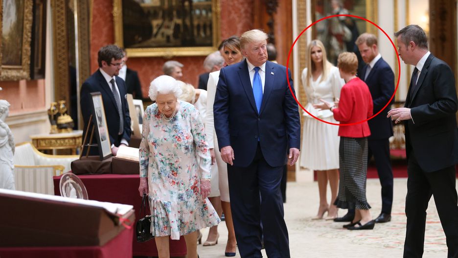Harry wyraźnie unikał prezydenta USA.