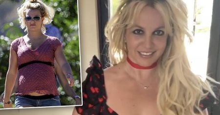 Ciążowy brzuszek Britney Spears jest już wyraźnie zaokrąglony. Wszystko pokazała w nowym nagraniu