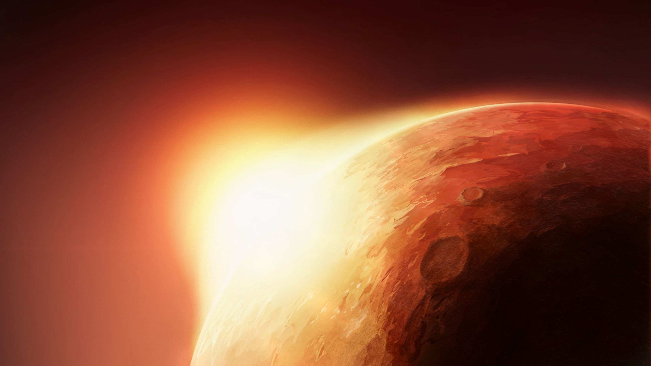 Astronauci wysłani na Marsa będą podziwiać takie wschody Słońca.