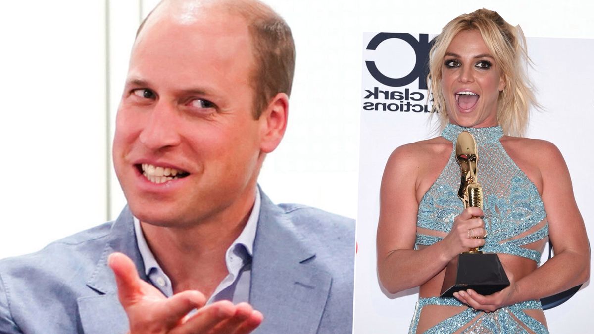 Książę William i Britney Spears