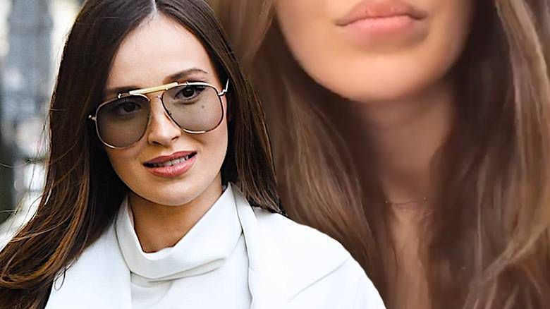 Marina Łuczenko bez makijażu