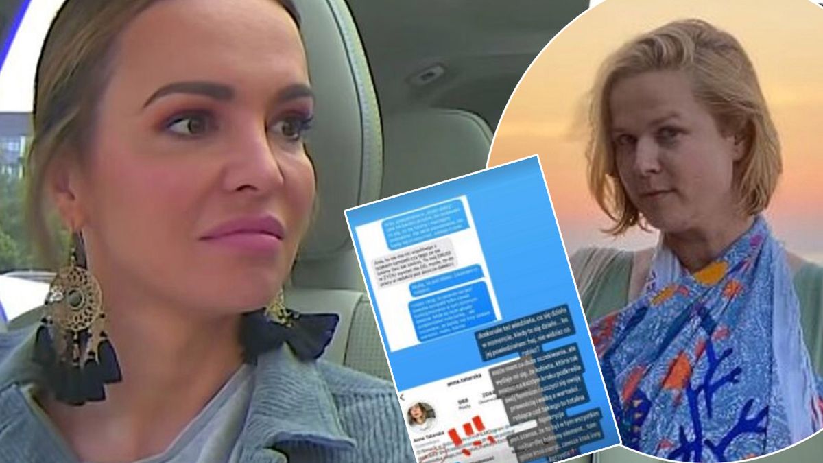 Anna Tatarska komentuje SMS-y, które wysyłała do Ani Wendzikowskiej. Zrobiło się bardzo nieprzyjemnie