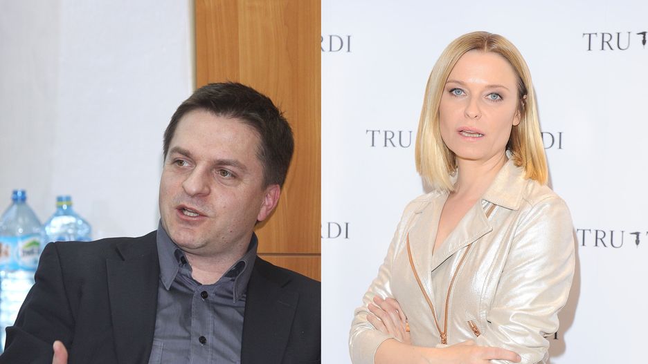 Bogdan Rymanowski i Paulina Młynarska