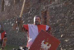 "Jedynka" PiS w rycerskiej zbroi. "Walczę o sprawy ważne dla narodu"