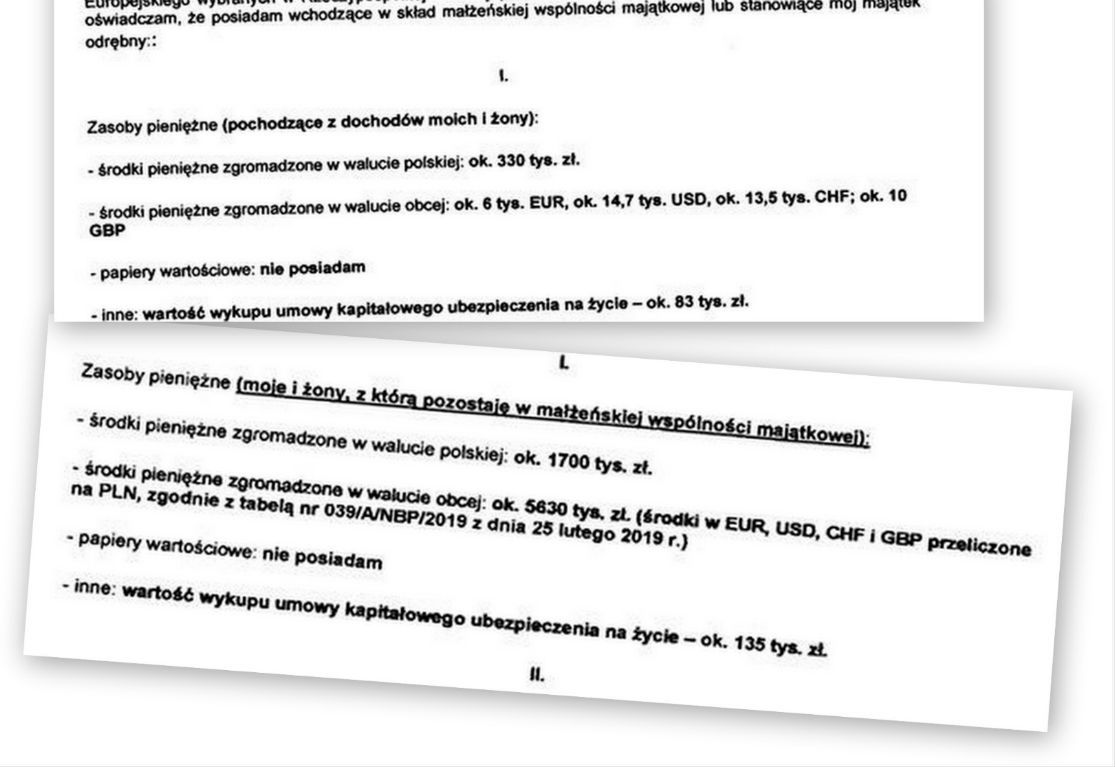 Tak rosły oszczędności europosła Karola Karskiego. 