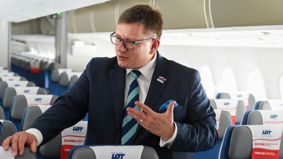 W LOT jestem na lata - mówi prezes spółki Rafał Milczarski