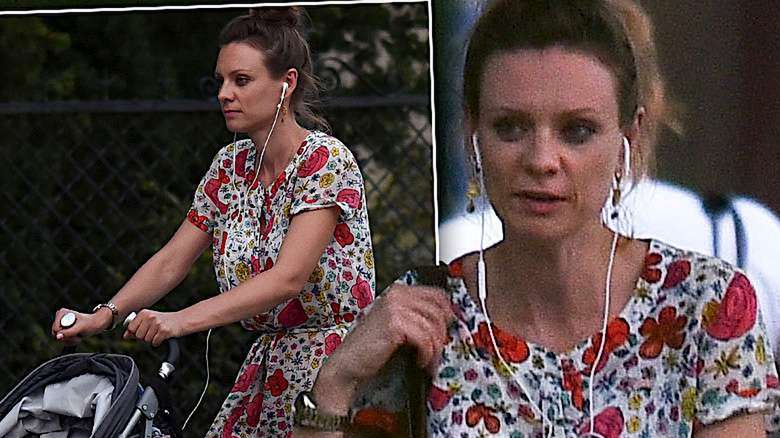 Magdalena Boczarska spacer z synem