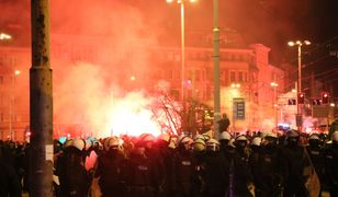 Wrocław: 14 uczestników marszu niepodległości zatrzymanych