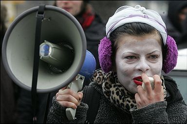 Marsz "Przeciwko Przemocy" w Warszawie