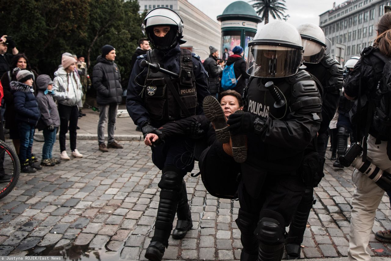 Marsz Niepodległości 2019. Policja usunęła Obywateli RP. Jest zawiadomienie do prokuratury