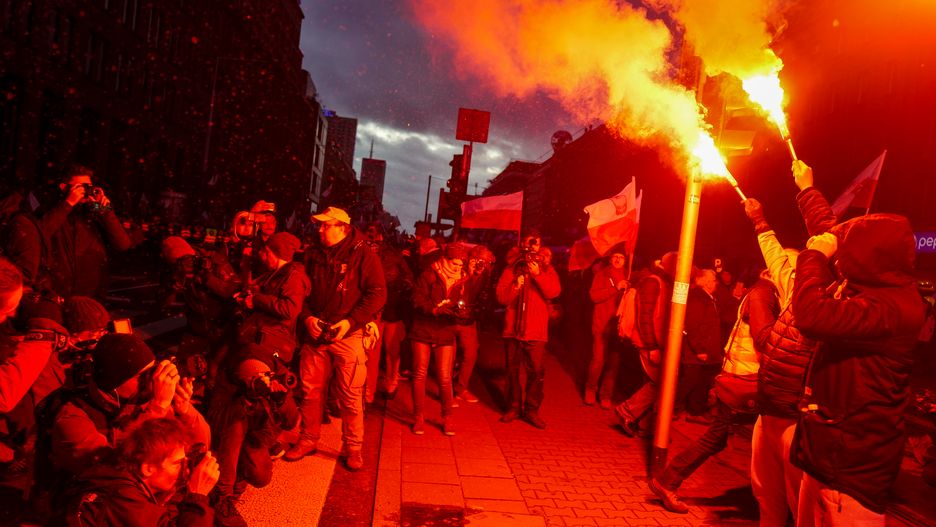 Marsz Niepodległości w Warszawie