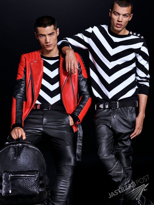 Lookbook męskiej kolekcji Balmain dla H&M (fot. mat. pras.)