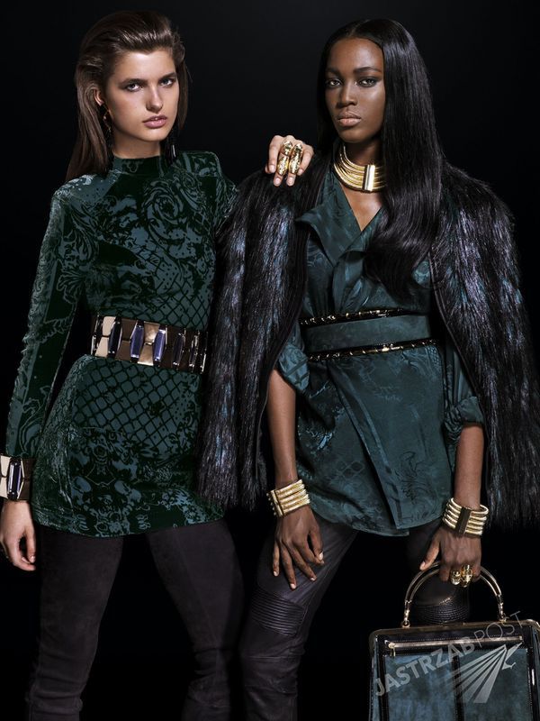 Lookbook damskiej kolekcji Balmain dla H&M (fot. mat. pras.)