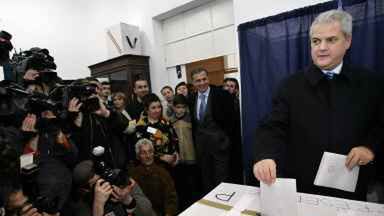 Obecny premier Adrian Nastase kandydat na prezydenta