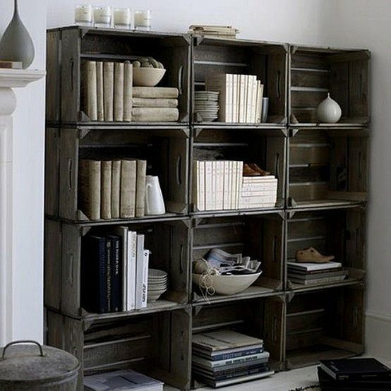 14 Wooden Crates Furniture Design Ideas