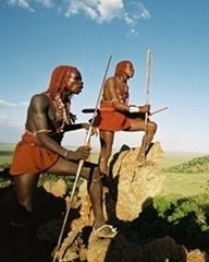 Ludy Afryki - dumni i energiczni Masajowie