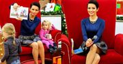 Dorota Gardias na świątecznym spotkaniu z dziećmi