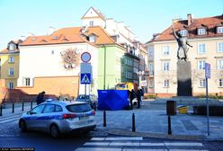 Warszawa. Śmierć na Starym Mieście, na miejsce wezwano policję