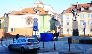 Warszawa. Śmierć na Starym Mieście, na miejsce wezwano policję
