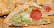 Ciasto francuskie z kolorowym farszem