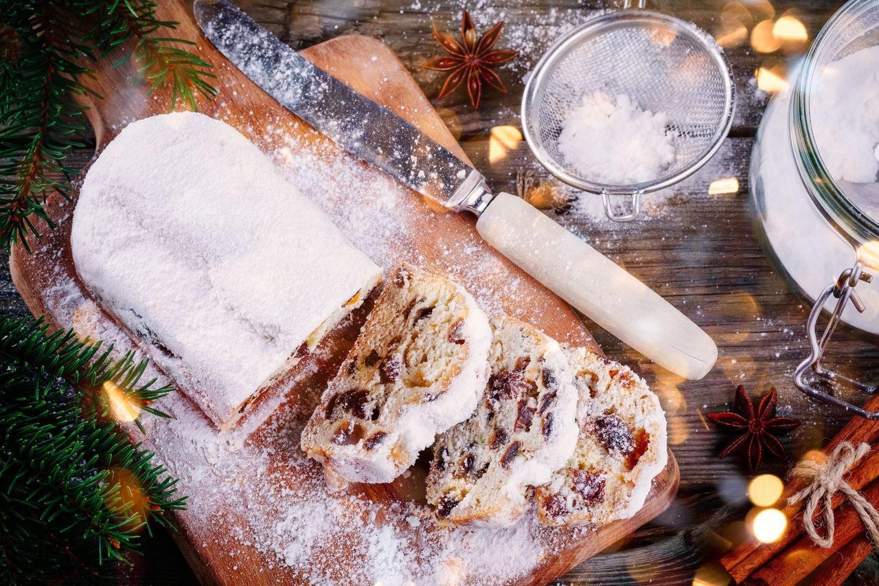 Ciasto wigilijne (christstollen)