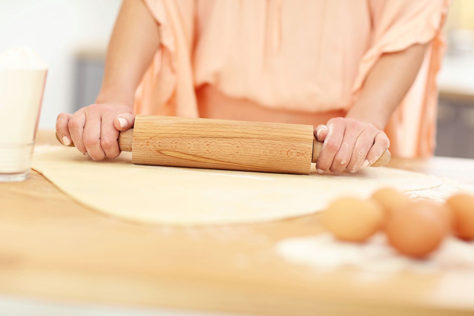Wegańskie ciasto na pierogi