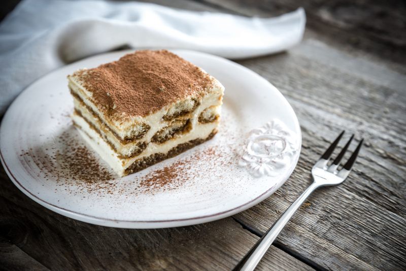 Tort tiramisu