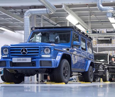 Mercedesowi zajęło 38 lat, aby wyprodukować 300 tys. egzemplarzy Klasy G